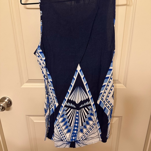 Anthropologie brand Miami size Large Asymmetrical tunic length blouse - Picture 3 of 3